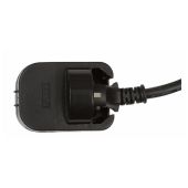 Showtec UK to Schuko plug adapter 230V/240V 