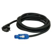 Schuko > Powercon cable 230V 2 m/3 x 1,5 mm²