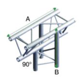 Milos ATM37 - DT22023 Driehoek Decotruss Tstuk 90 Degrees T-cross 