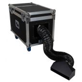 Briteq H2FOG II Ultrasone 1500W Low Fog machine in flightcase