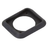 Neutrik Sealing gasket Black voor D-size chassis connectors 