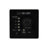 DAP SC-WP1 Wandpaneelafstandsbediening voor SC-5.2 Source Control - Zwart