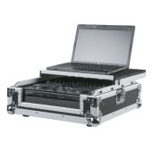 D7467 Showgear Universele case voor 2-kanaals DJ-controller met laptop plaat