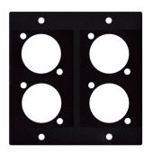 D7717 Dap D-Size panel 2 segments 4 gats sub D