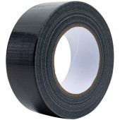 Showgear Stage Tape Zwart, 50 mm / 50m