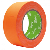 MegaTape UT120 Fluor Tape Oranje - 50 mm / 25 mtr