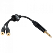 DAP FLA5 - male stereo jack naar 2 female stereo mini-jack