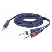 DAP FL32150 splitter mono jack naar dubbele mono jack 1,5 mtr