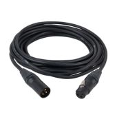 DAP FL7275 3 Polig Male - Female xlr kabel 0,75 m Neutrik XX connectors