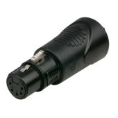 DAP XLR Female 5 polig naar RJ45 female connector ( RJ45 dmx verloop )