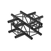 Milos Cross 4-way Pro-30 Square HD F Truss zwart