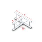 Milos VF36 - FS30017V Ladder Truss T-Kruis Verticaal