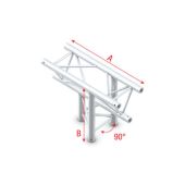 Milos ATF37 - FT30023 Driehoek Truss T Cross Up/Down 3-Way