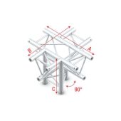 Milos ACF53 Cross + down 5-way, apex down Pro-30 Triangle F Truss