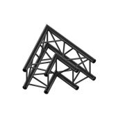 Milos QCVU20|2WAY60DG BLACK Corner 60° Pro-30 Square G Truss