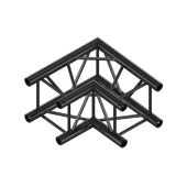 Milos QCVU21|2WAY90DG BLACK Corner 90° Pro-30 Square G Truss