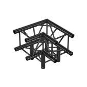 Milos QLVU30|3WAY90DG BLACK Corner 3-way 90° Pro-30 Square G Truss