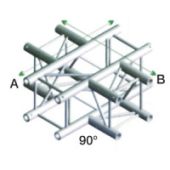 Milos QCU41 Vierkant Truss Cross 4-Way