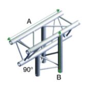 Milos ATU37 - GT30023 Driehoek Truss  T-Cross Up/Down 3-Way