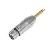 Seetronic XLR 3P female naar Jack mono male