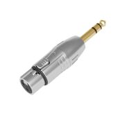 Seetronic XLR 3P female naar Jack stereo male