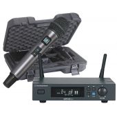 Audiophony PACK-UHF410-Hand-F5 Set met UHF ontvanger, handmicrofoon en transportkoffer - 500MHz