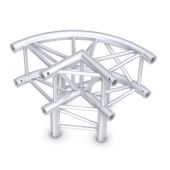 Milos QLB30-KRS - PQ30012C Circle Corner 3-Way 90° Pro-30 Vierkant P Truss