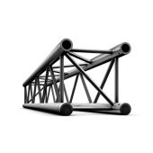 Milos  QTB1000 Black Vierkant Truss Lengte 1000mm Zwart gepoedercoat