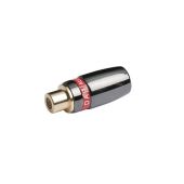 RCA plug female rood