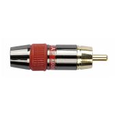 RCA plug rood