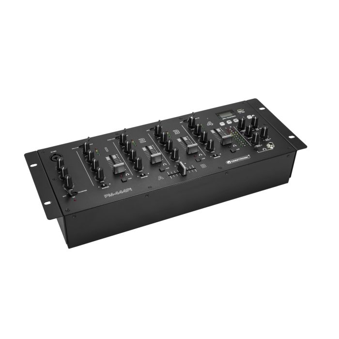 OMNITRONIC PM-444Pi 4-Channel DJ Mixer with Player & USB Interface