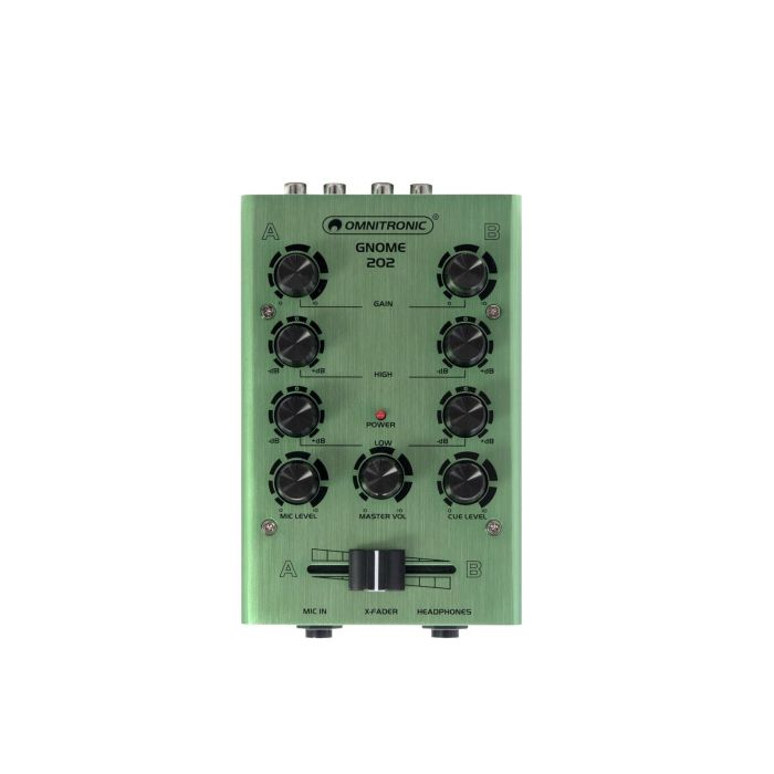 OMNITRONIC GNOME-202 Mini Mixer Green