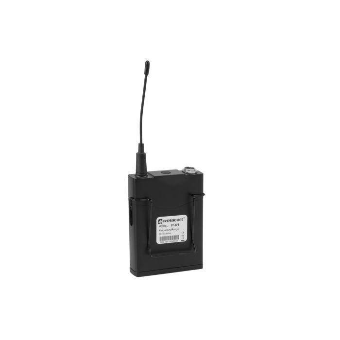 RELACART UT-222 Bodypack 522-554 MHz with HM-600S Headset