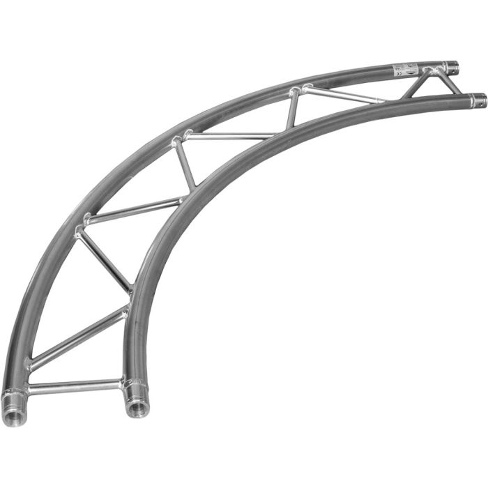 DuraTruss DT 32/2H-Circle Part-2m-90dgr - Circle part 90° for 2 meter circle, horizontal