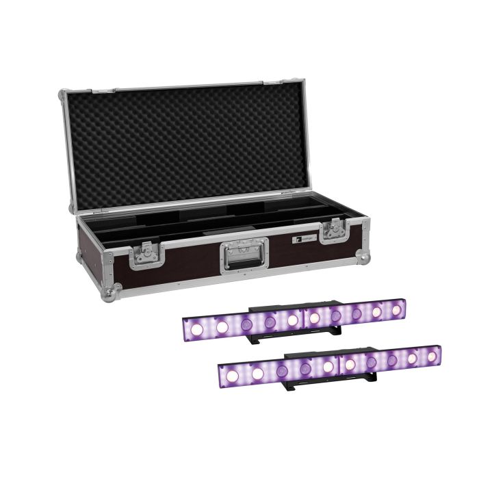 EUROLITE Set 2x LED STP-10 ABL Sunbar + Case