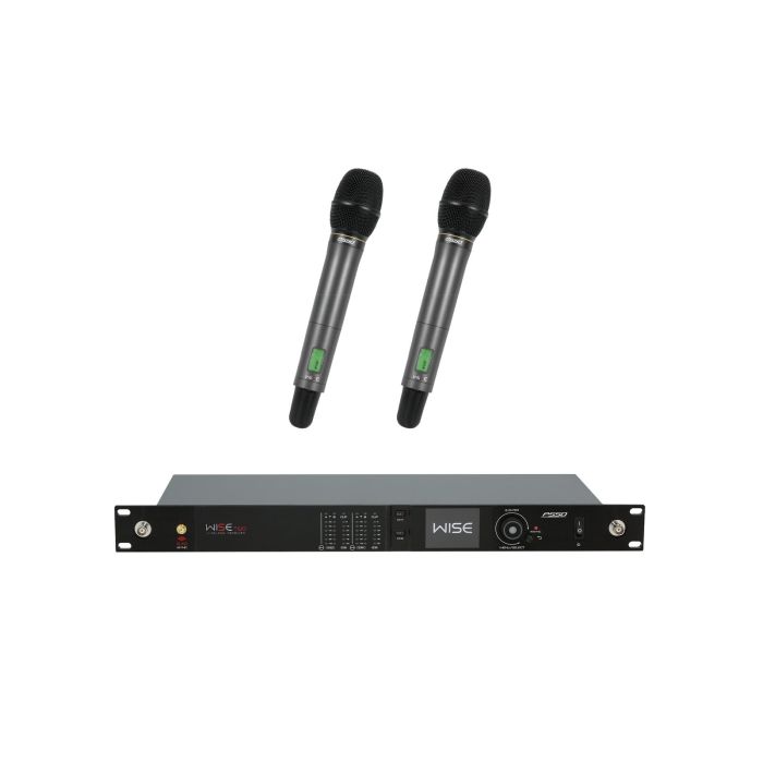 PSSO Set WISE TWO + 2x Dyn. wireless microphone 638-668MHz