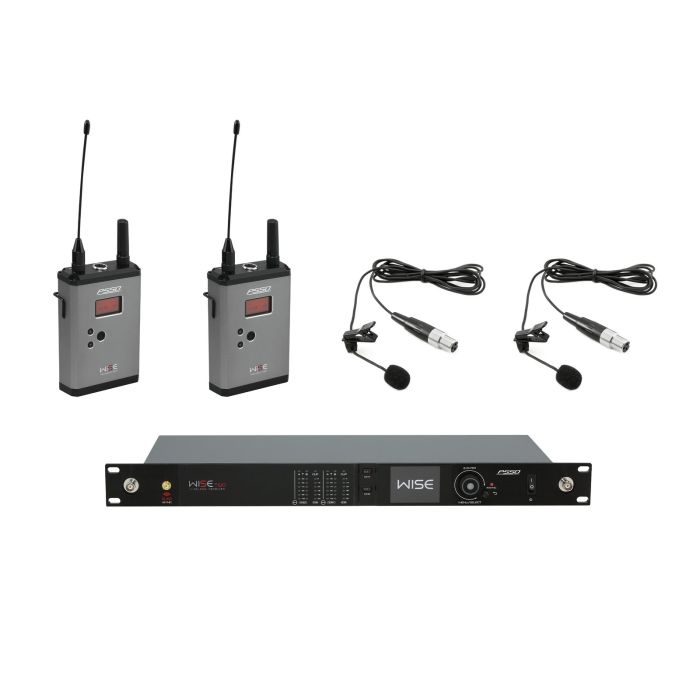 PSSO Set WISE TWO + 2x BP + 2x Lavalier 823-832/863-865MHz