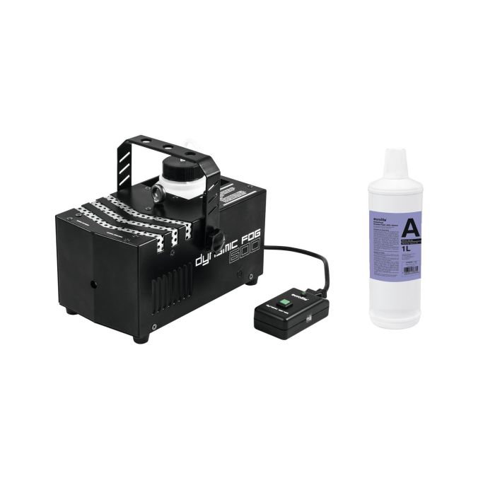 EUROLITE Set Dynamic Fog 600 + Smoke fluid -A2D- 1l