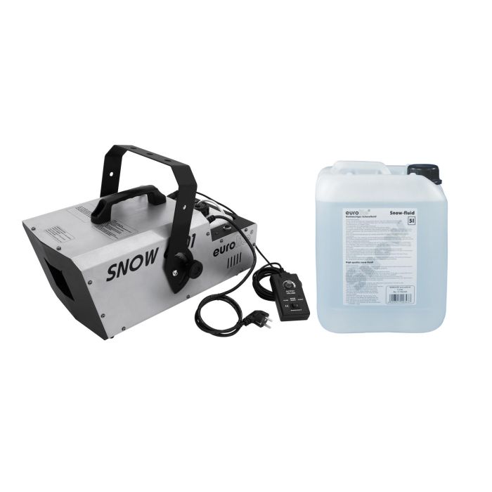 EUROLITE Set Snow 6001 Snow machine + Snow fluid 