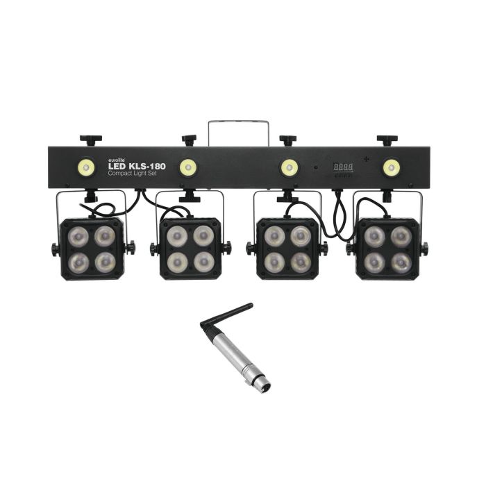 EUROLITE Set LED KLS-180 + QuickDMX Wireless receiver