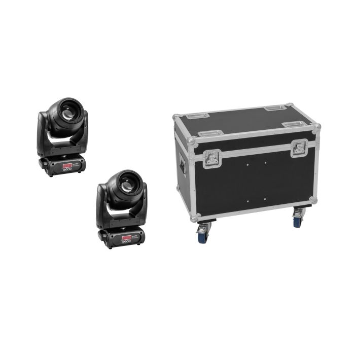 EUROLITE Set 2x TMH XB-130 + Case