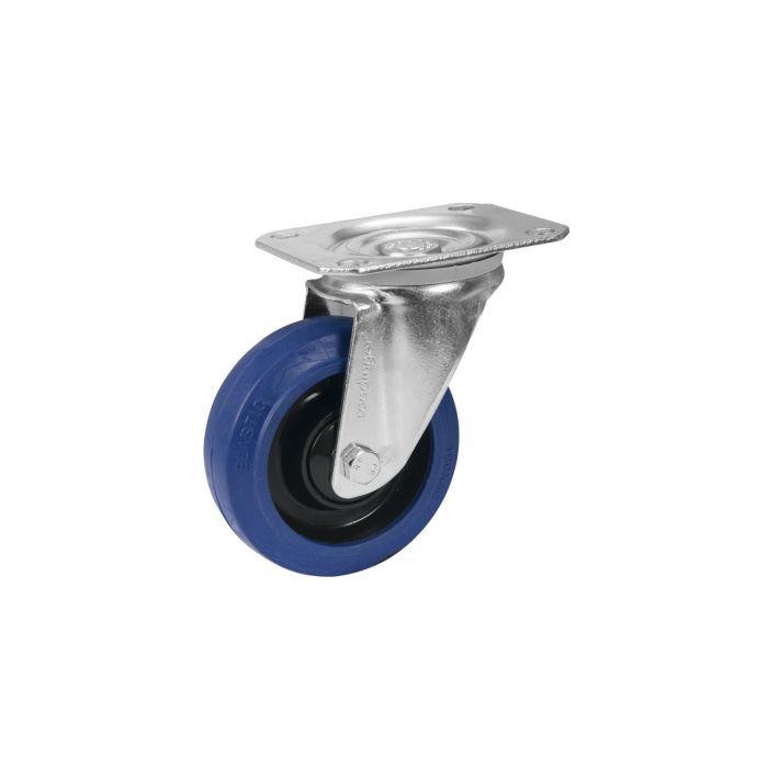 ROADINGER Zwenkwiel RD-100 100 mm blauw