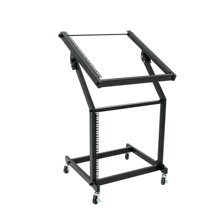 OMNITRONIC Rack Stand 12U/10U verstelbaar op Wielen