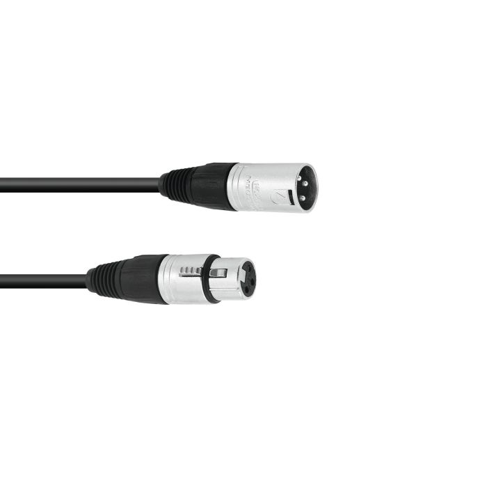 SOMMER CABLE XLR kabel 3pin 6mtr black Neutrik conectors