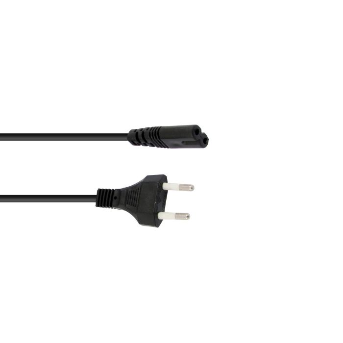 OMNITRONIC Euro Power Cable 1.5m zwart