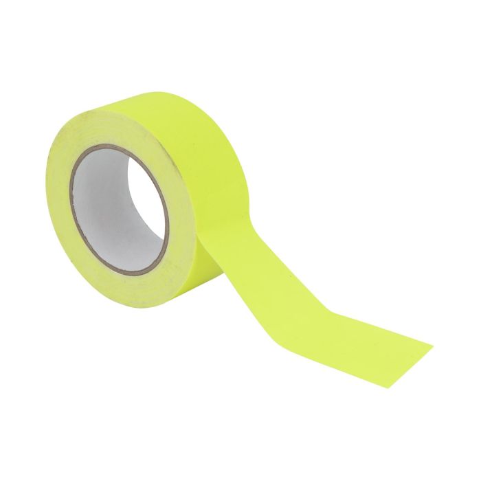 Gaffa Tape 50mm x 25m neon-yellow uv active