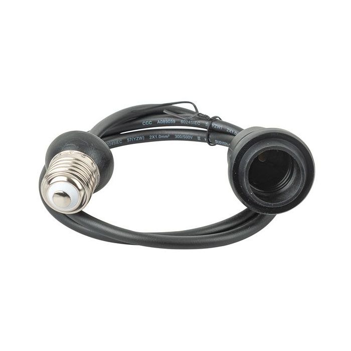 Showtec E27 Extensioncable 100cm