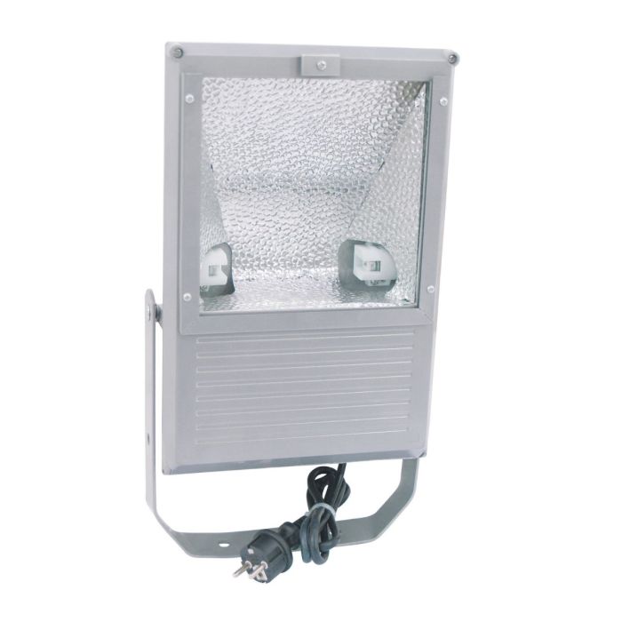 EUROLITE Outdoor Spot 150W WFL SILVER Asymmetrical outdoor spotlight (IP65)