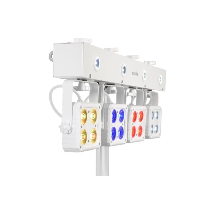 EUROLITE LED KLS-180 Compact Light Set witte uitvoering