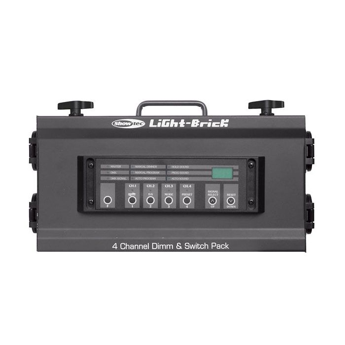 Showtec Lightbrick 4-kanaals dimmerpack DMX